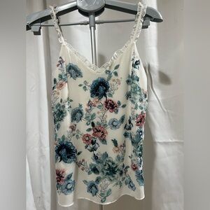 White House Black Market Floral blouse